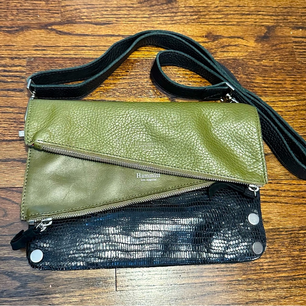 super soft leather Hammitt VIP convertible handbag.